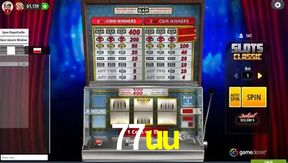 Descubra a Magia dos Jogos de Arcade no 77uu